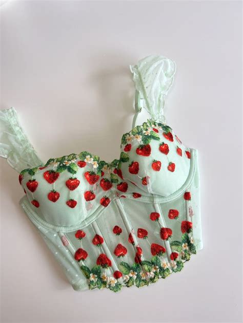 victoria secret corset top|victoria secret strawberry corset.